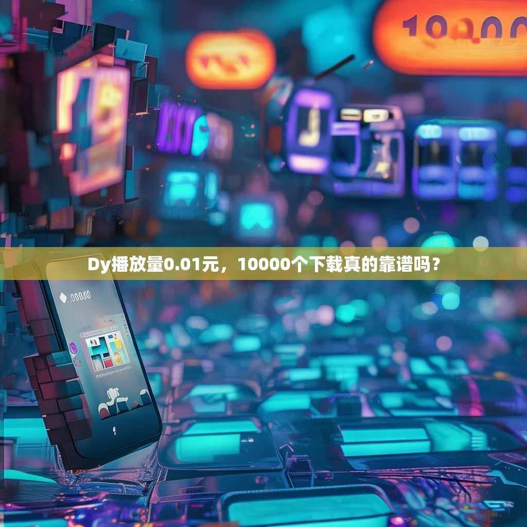 Dy播放量0.01元，10000个下载真的靠谱吗？