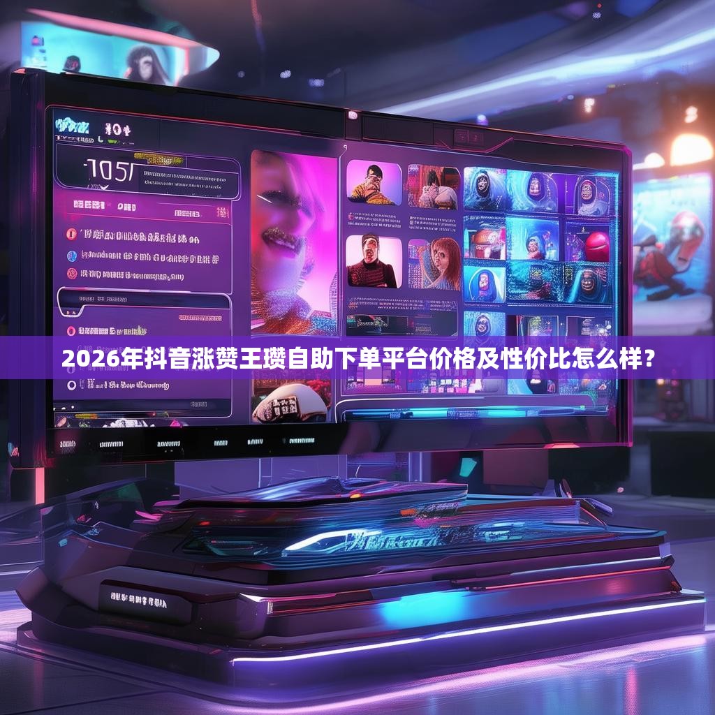 2026年抖音涨赞王瓒自助下单平台价格及性价比怎么样？
