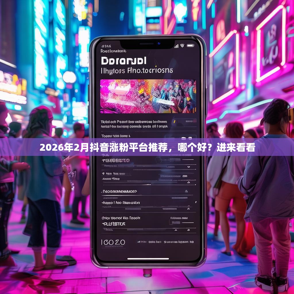 2026年2月抖音涨粉平台推荐，哪个好？进来看看