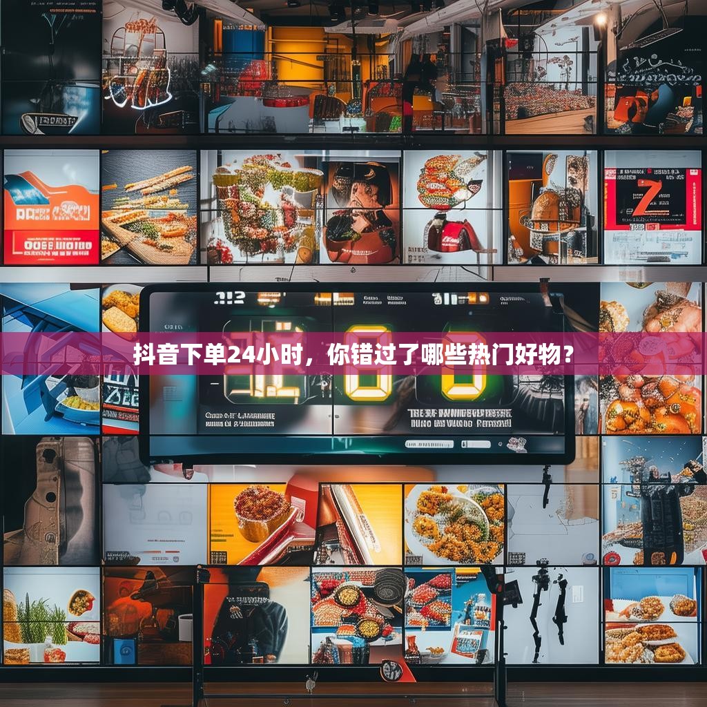 抖音下单24小时，你错过了哪些热门好物？