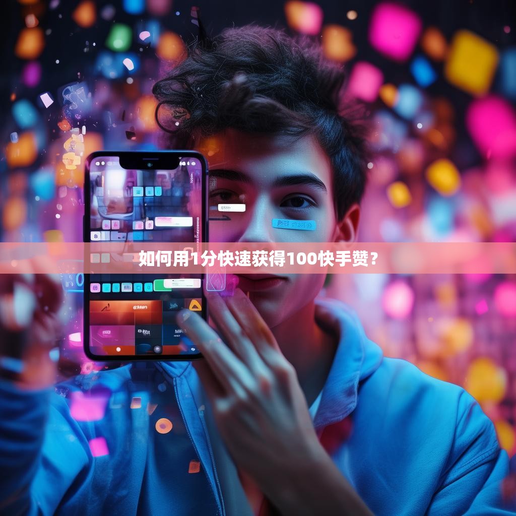 如何用1分快速获得100快手赞？
