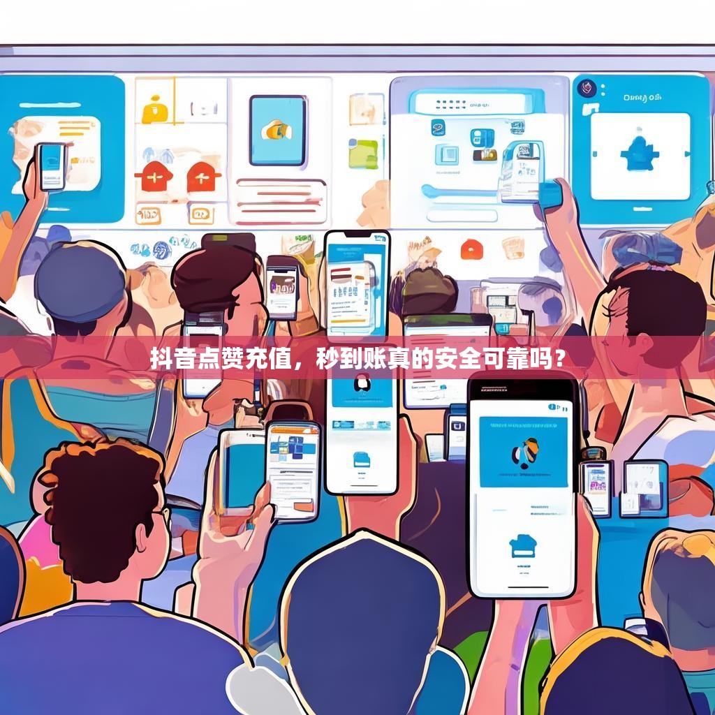 抖音点赞充值,秒到账真的安全可靠吗?