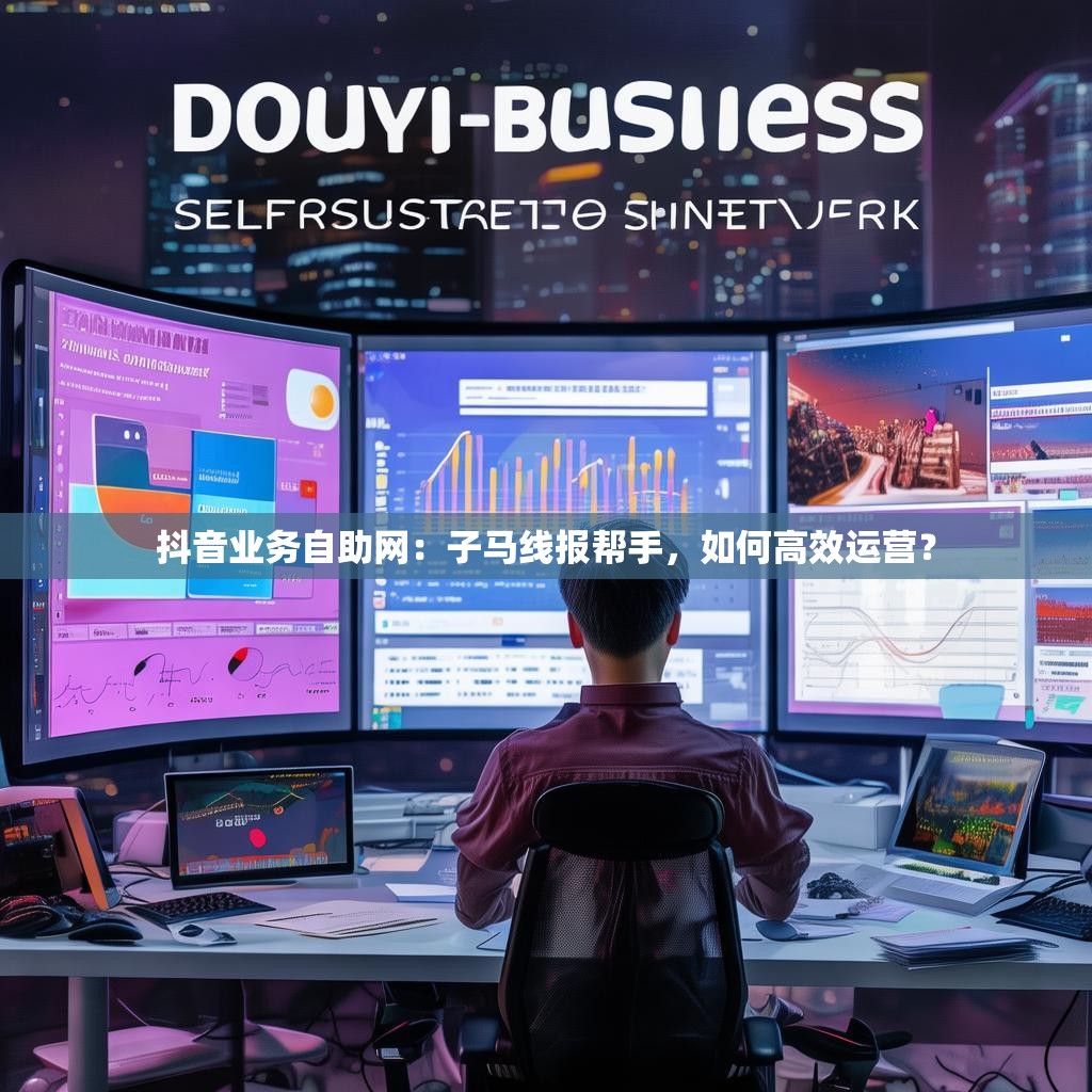 抖音业务自助网：子马线报帮手，如何高效运营？