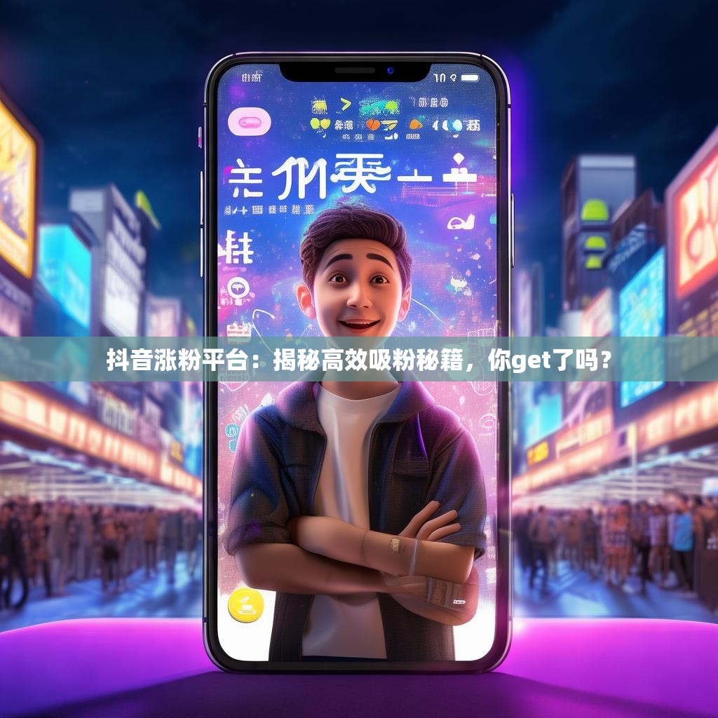 抖音涨粉平台:揭秘高效吸粉秘籍,你get了吗?