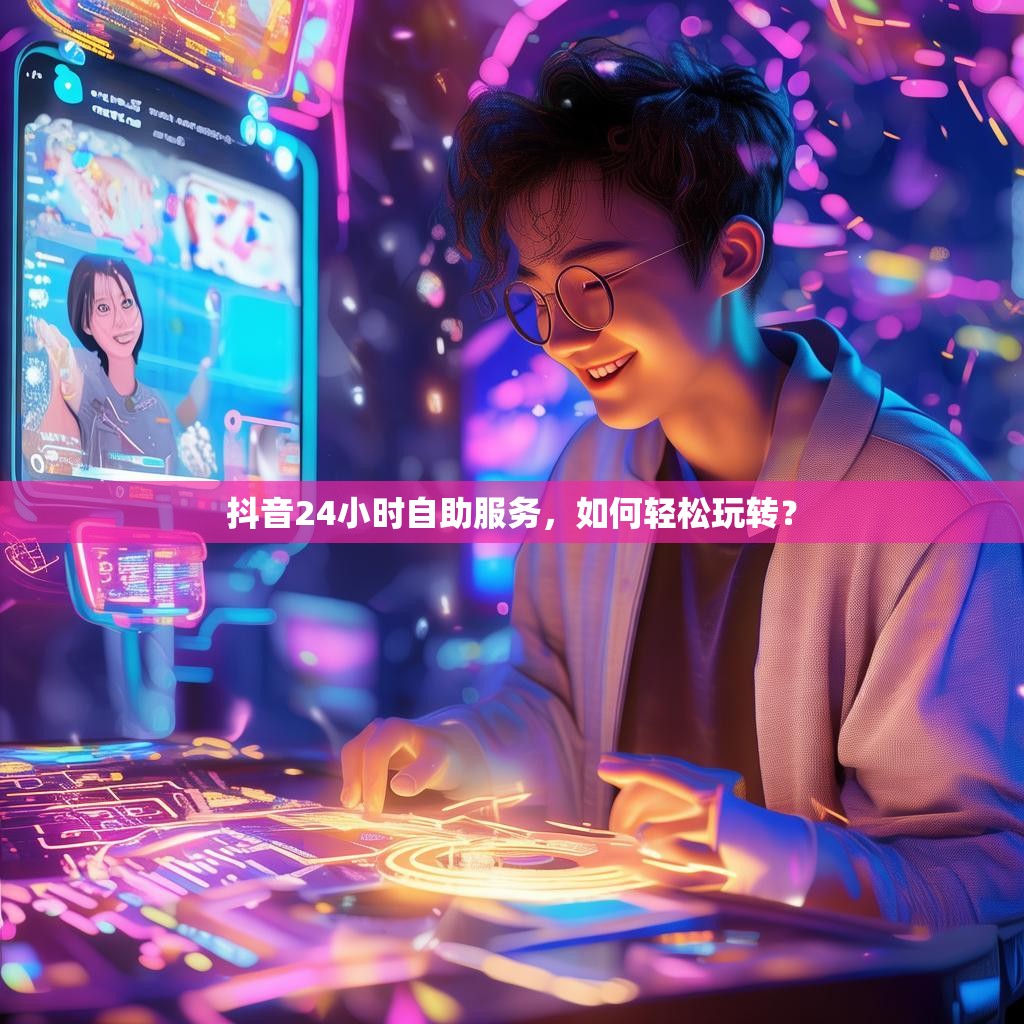 抖音24小时自助服务，如何轻松玩转？