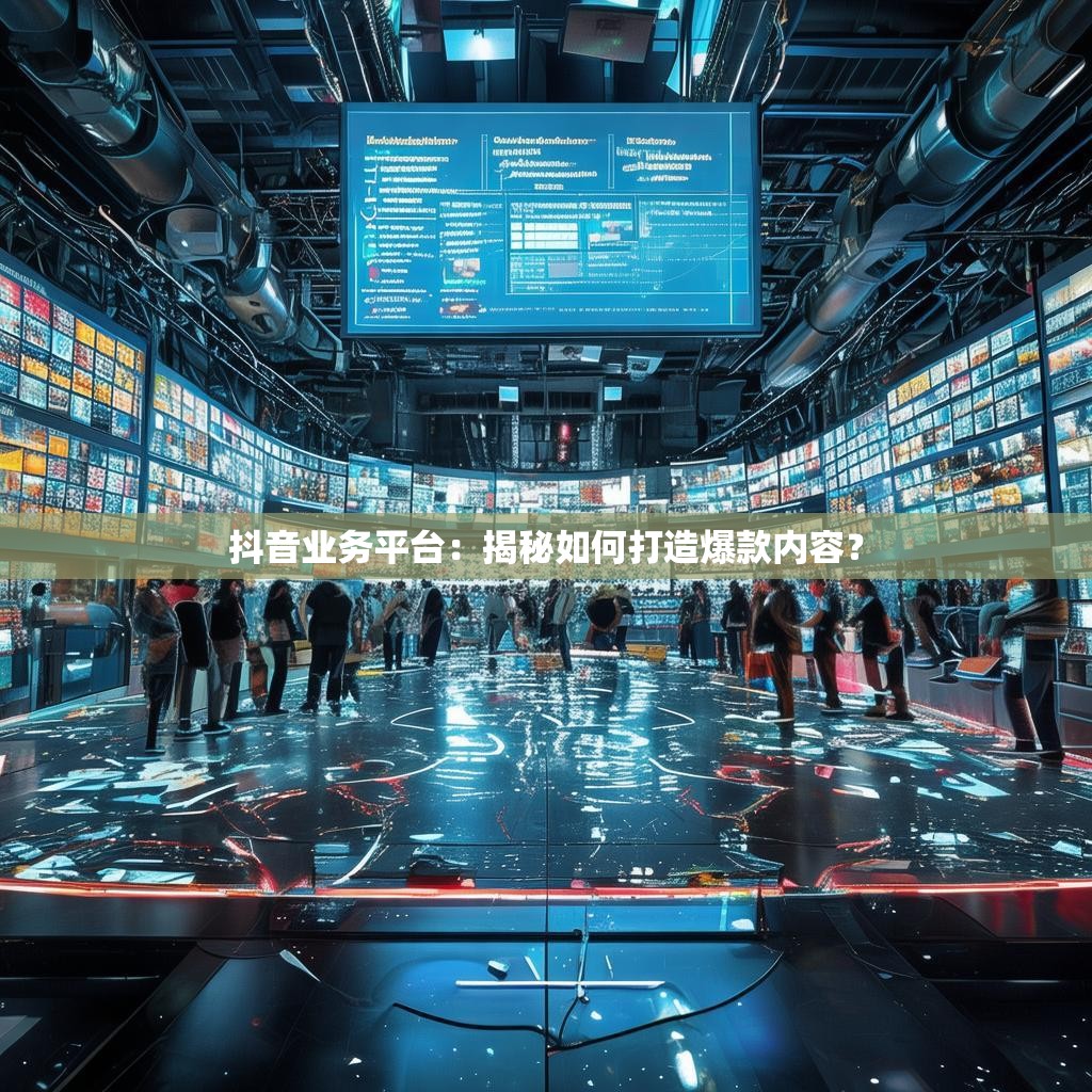 抖音业务平台：揭秘如何打造爆款内容？