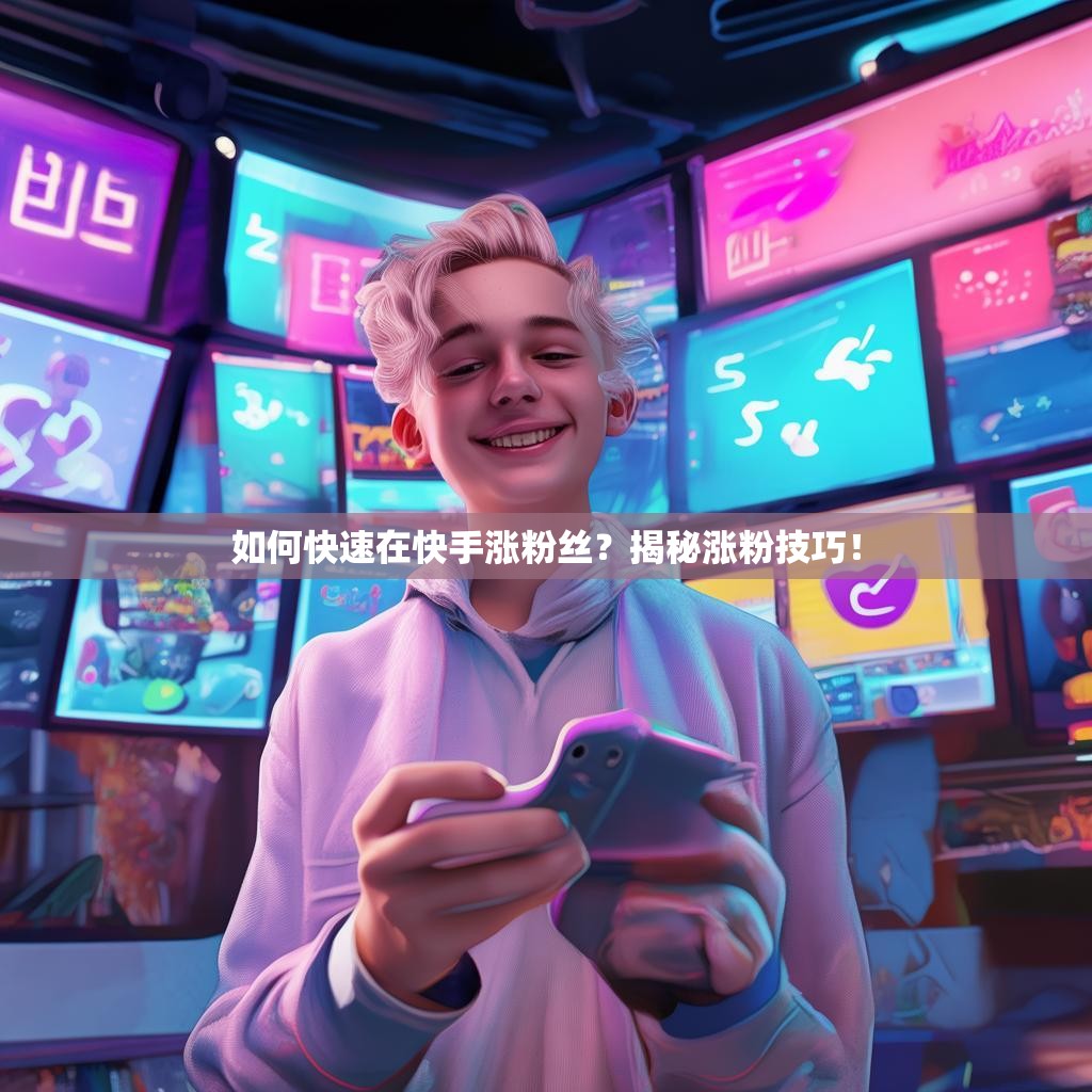 如何快速在快手涨粉丝?揭秘涨粉技巧!