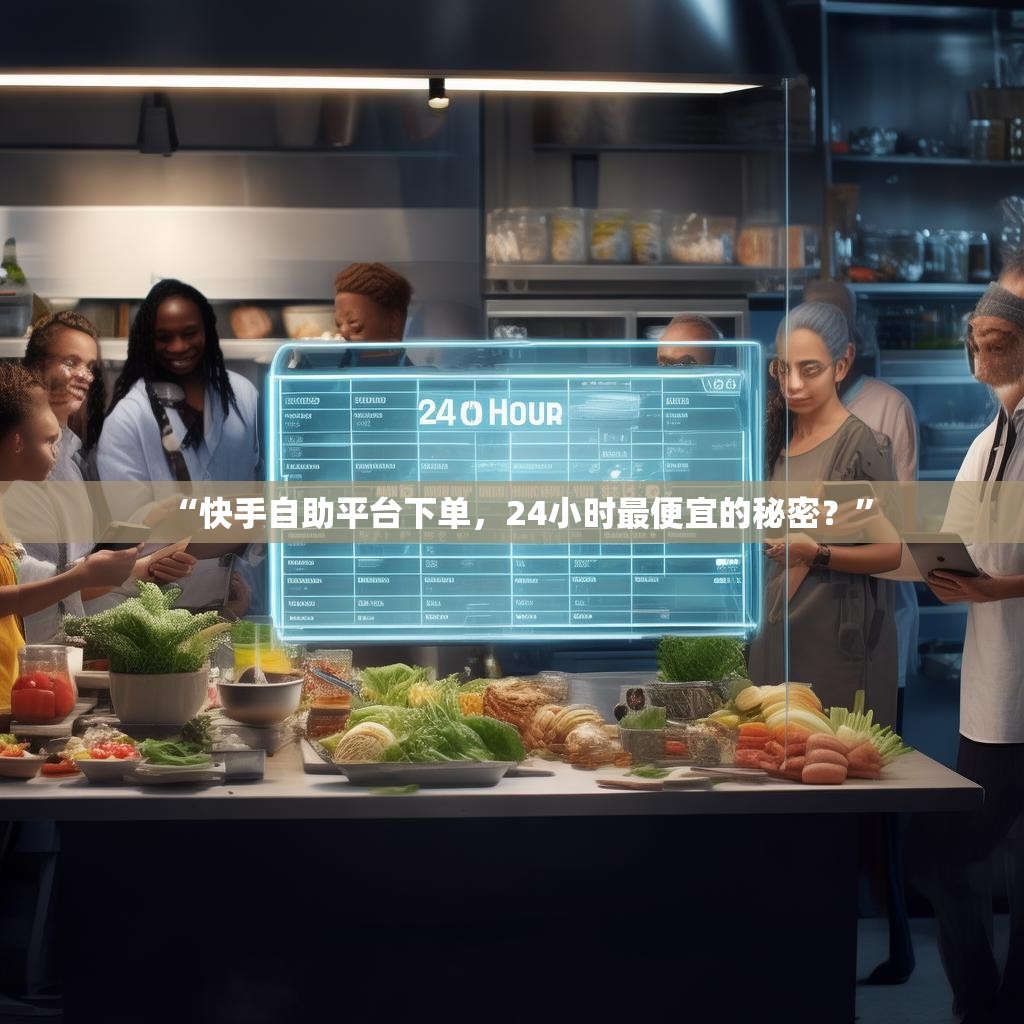 “快手自助平台下单,24小时最便宜的秘密?”