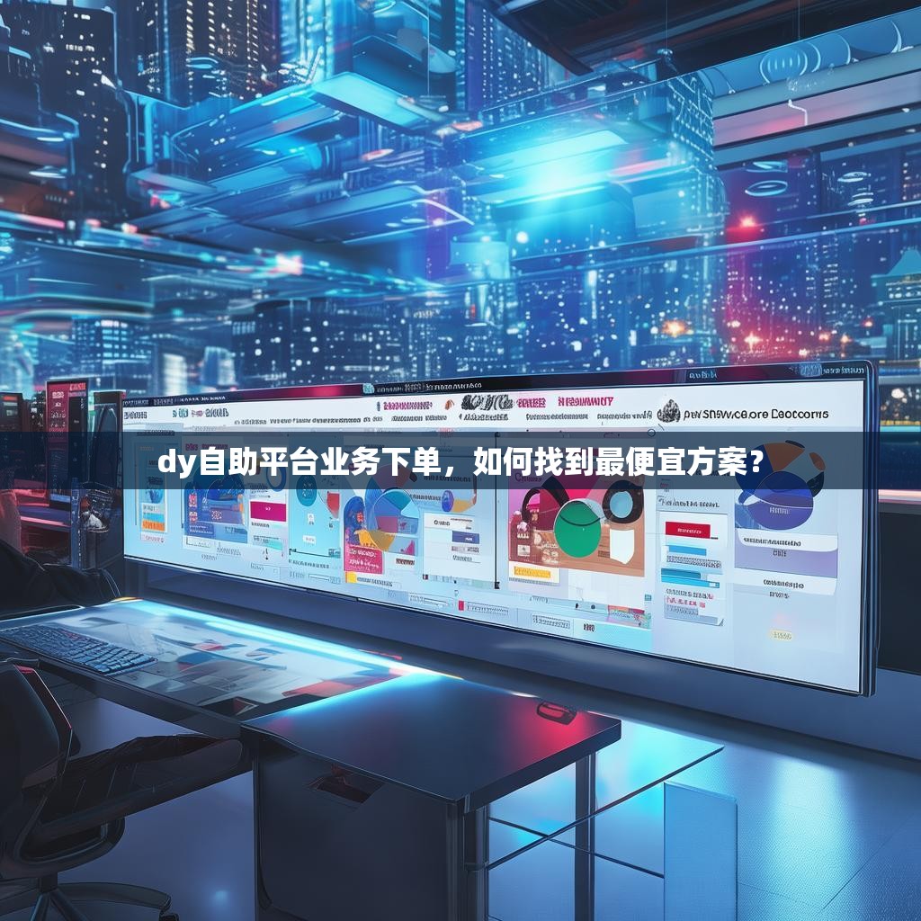 dy自助平台业务下单,如何找到最便宜方案?